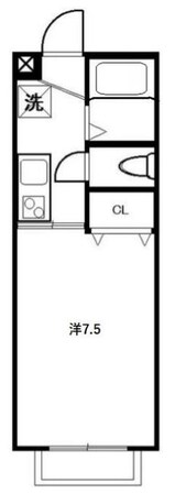 ヴィルマリーの物件間取画像